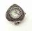 Zegarek srebrny na łańcuszek z markazytami pr 925
