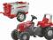 DUŻY Traktor z przyczepą Rolly Toys JUNIOR Germany