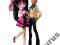 LALKA Monster High DRACULAURA i CLAWD WOLF 2pack