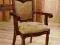 Ręcznie zdobione krzesło salonowe #8001a drewno