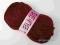 Bordowa włóczka Buggy 100g (152)