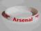 Arsenal(wristband) Bransoletka Piłkarska