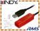 Przedłużacz USB ze wzmacniaczem Lindy 42782 -12m
