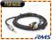 Kabel jack stereo-2xRCA PROA3402 Profigold SKY -2m