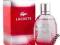 LACOSTE RED style in play edt 125 tester + OD SZEL