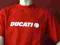 DUCATI KOSZULKA T-SHIRT ROZMIAR M CZERWONA