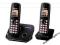 TELEFON PANASONIC KX-TG6612 PODŚWIETLANY CZARNY