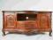 MEBLE RZEŹBIONE:SZAFKA, STOLIK RTV (067445)