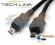 Kabel FireWire 4/4 (DV, i.Link) Techlink dł. 2m