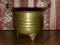 Piekna mosiezna doniczka donica oslonka