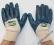 RĘKAWICE ROBOCZE NITRYLOWE ZE ŚCIĄGACZEM R4