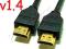 Kabel 2m HDMI -HDMI 19pin gold 1.4 AWG30 FullHD 3D