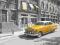 New York - taxi car - plakat 61x91,5 cm