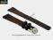 PASEK DO ZEGARKA 18 mm DILOY P341.18.2    BRĄZOWY