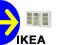 TANIO IKEA LIATORP BUFET BIAŁY SZAFKA KOMODA PÓŁKA