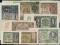 Zestaw 7 banknotów II RP - lata 1929-1936.