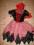 Kostium Cerwonego Kapturka Halloween 170cm