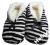 PRIMARK ATMOSPHERE ZEBRA KAPCIE DOMOWE ROZ 39/42