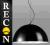 RECON MOON BLACK 50CM LAMPA WISZACA