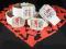 DAMSKI ZEGAREK PERFECT -I LOVE YOU- NA WALENTYNKI