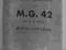 MG-42 INSTRUKCJA OBSŁUGI 170 ZDJĘĆ ! ROMPER