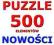 PUZZLE 500 elem. 56 wzorów CASTORLAND SUPER CENA