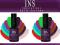 INS GERMANY Lakiery 15ml Hybrydowe * 5 + 1 Gratis