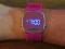 Zegarek  LED WATCH Lustereczko NIEBIESKIE LED