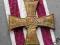 Krzyż Walecznych 1920 Delande Francja +wstążka BCM