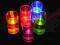 świecąca RADIOAKTYWNA SZKLANKA 5 kolorów ze szkła