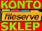 FILESERVE 30 DNI + KONTA NIE BLOKOWANE + w 5 MIN