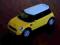 ŻÓŁTY MINI COOPER S WELLY 1:43 F-RA