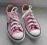 CONVERSE CUDNE RÓŻOWE TRAMPKI UK13,5/20,5CM WIOSNA