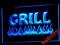 Reklama Neon GRILL ROZNO szyld led prezenter