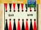 Backgammon drewniany wersja mini - TANIE GRY