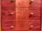 Komoda,komódka,szafka, drewniana, ręcznie malowana
