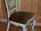 Ręcznie zdobione krzesło drewno DM-1519