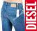 DIESEL RYBACZKI JANIC SPODNIE DAMSKIE jeans R.30