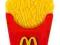 Frytki, zestaw McDonald's, pendrive, pamięć 8G USB