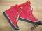 Czerwone wysokie trampki, rozm 36 NOWE!!