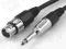 Kabel mikrofonowy XLR JACK 1m fv BYTOM