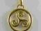 # AMULET TRISKEL - srebro pozłacane - sklep W-wa