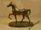 KOŃ DUŻA CIĘŻKA FIGURA / STARY MOSIĄDZ ART DECO