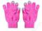 Rękawiczki pojemnościowe do Apple Ipad2 różowe