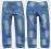 ~KAKO~NOWE blue jeans 10A-ok.134/140 enterprising