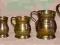 DZBANKI DO ODMIERZANIA MOSIĘŻNE MIARKI ANTYK #879