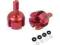 Aluminiowe kielichy dyferencjału TT-01 czerwone Aluminiowe kielichy dyferencjału TT-01 czerwone