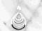 NASZYJNIK SREBRNY RODOWANY! ZOBACZ!