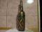 Śliczna rozkręcana butelka * mosiądz * grawerowana