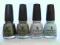 China Glaze szare odcienie